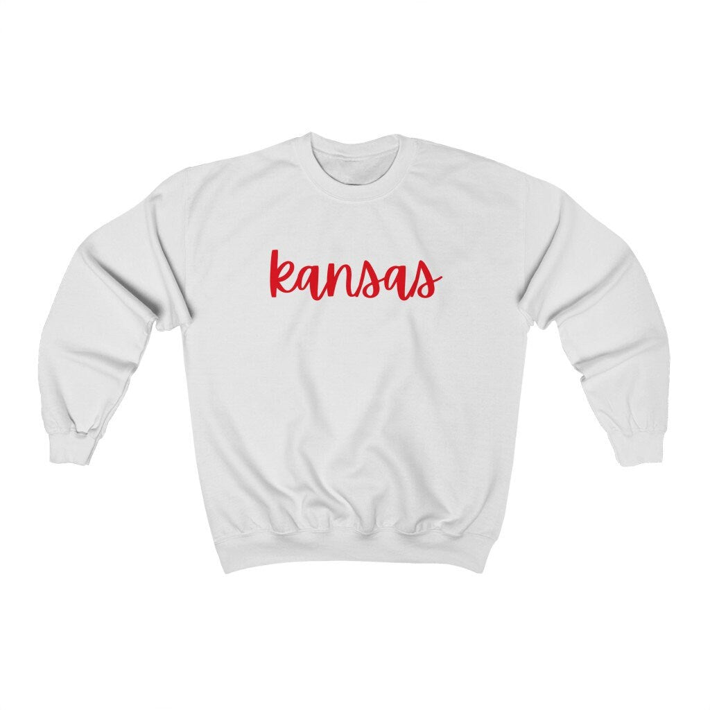 Kansas Script Sweatshirt