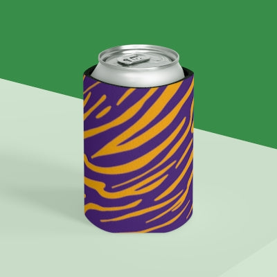Tiger Stripe Can Cooler