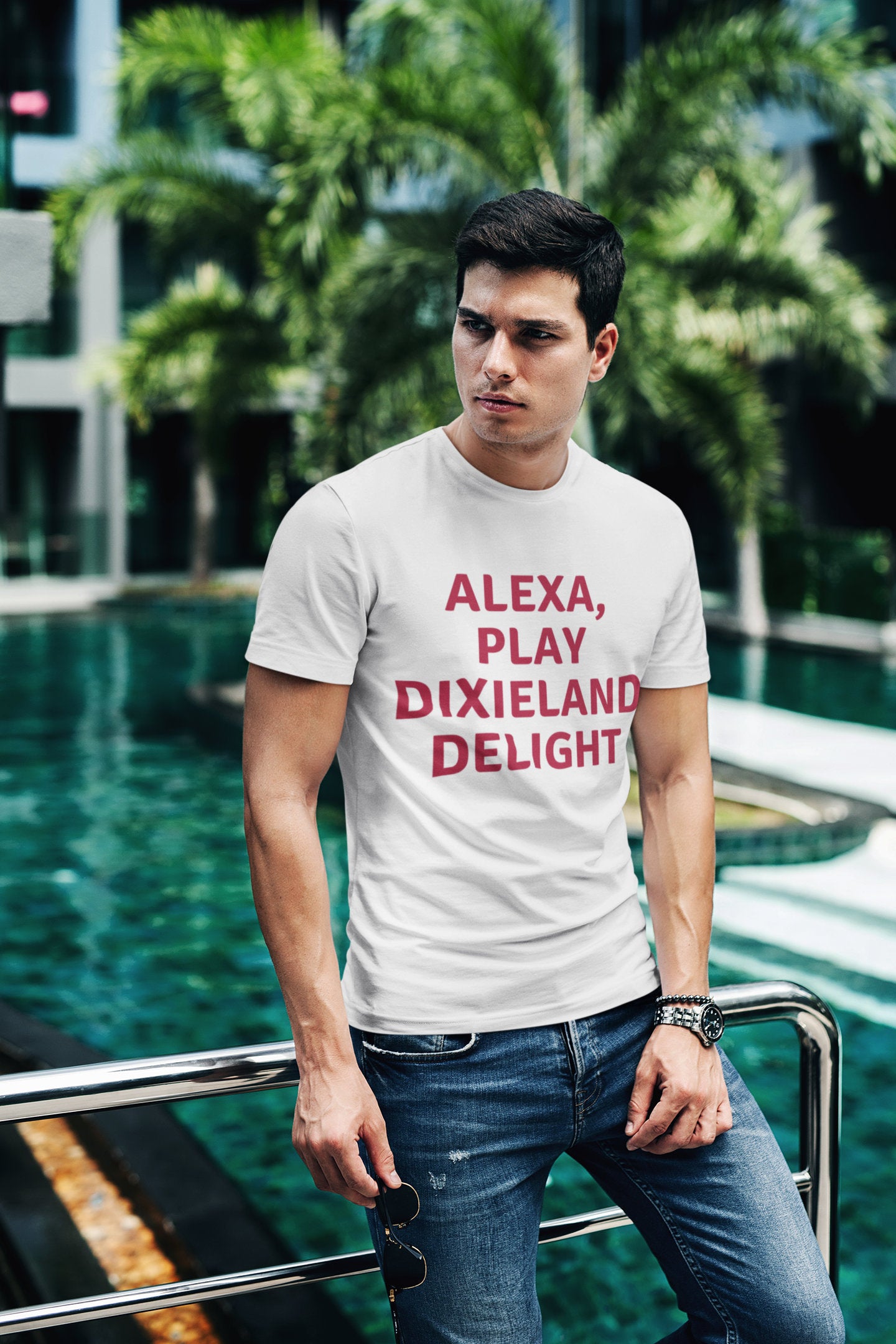 Alexa, Play Dixieland Delight T-Shirt