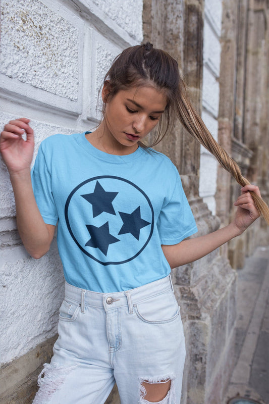 Tri-Star Nashville Football Tee