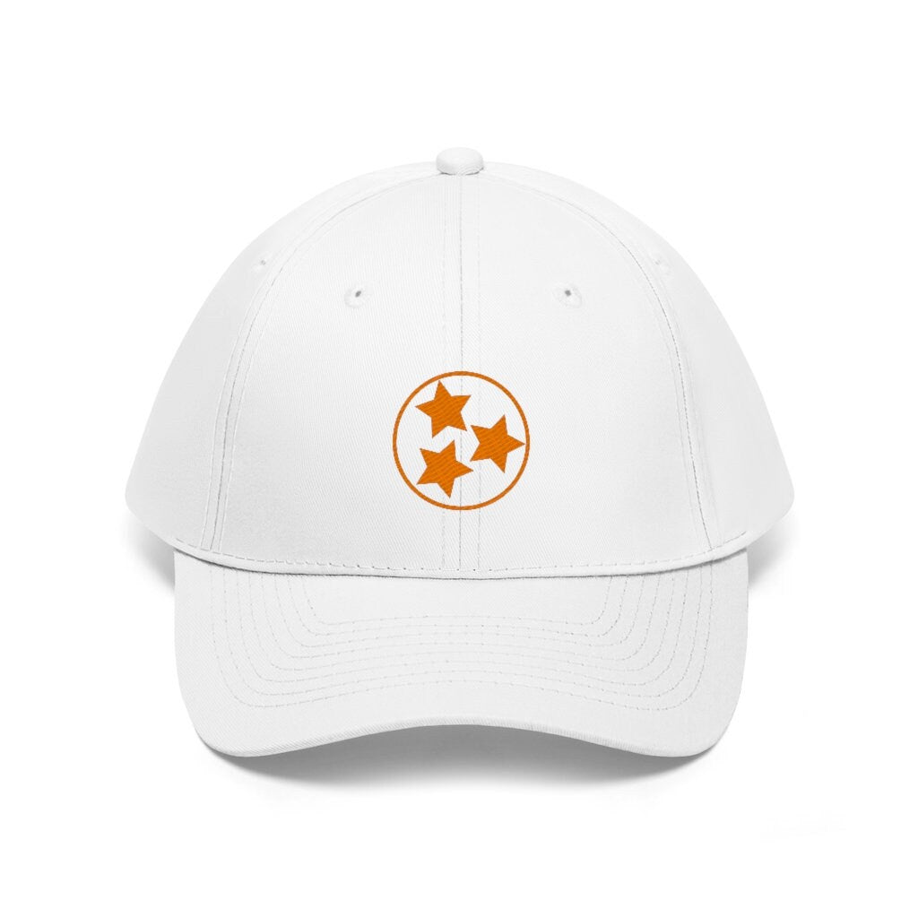 Orange Tri-Star Hat