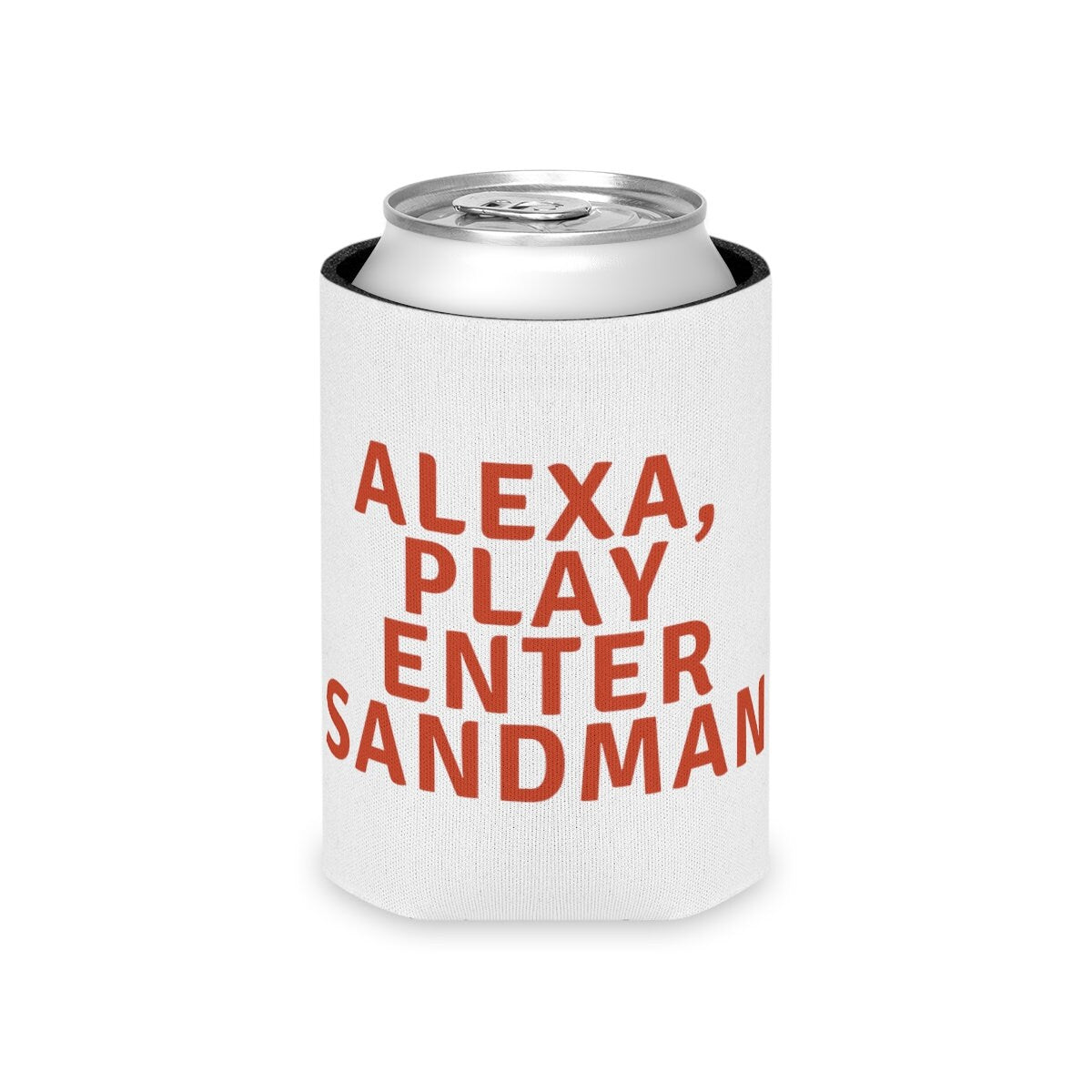 Enter Sandman Can Cooler