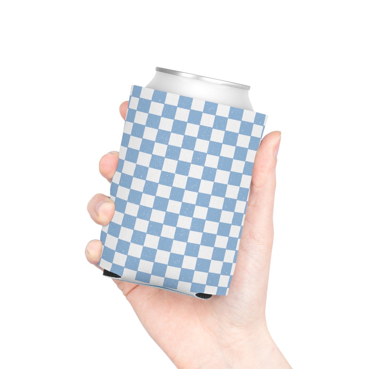 Carolina Checkerboard Can Cooler