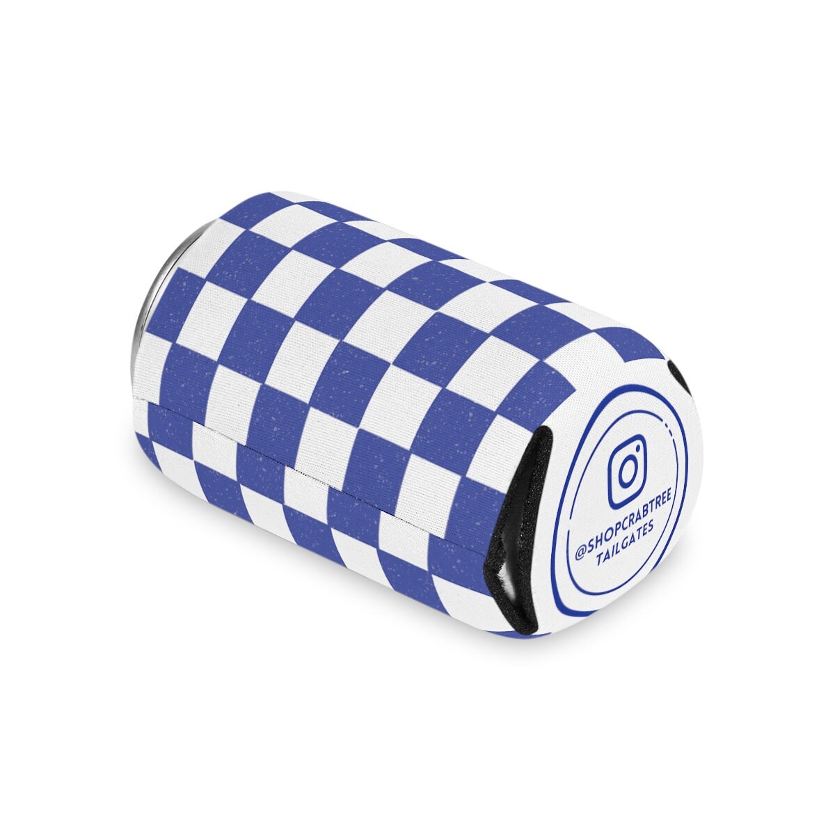 Kentucky Checkered Can Cooler