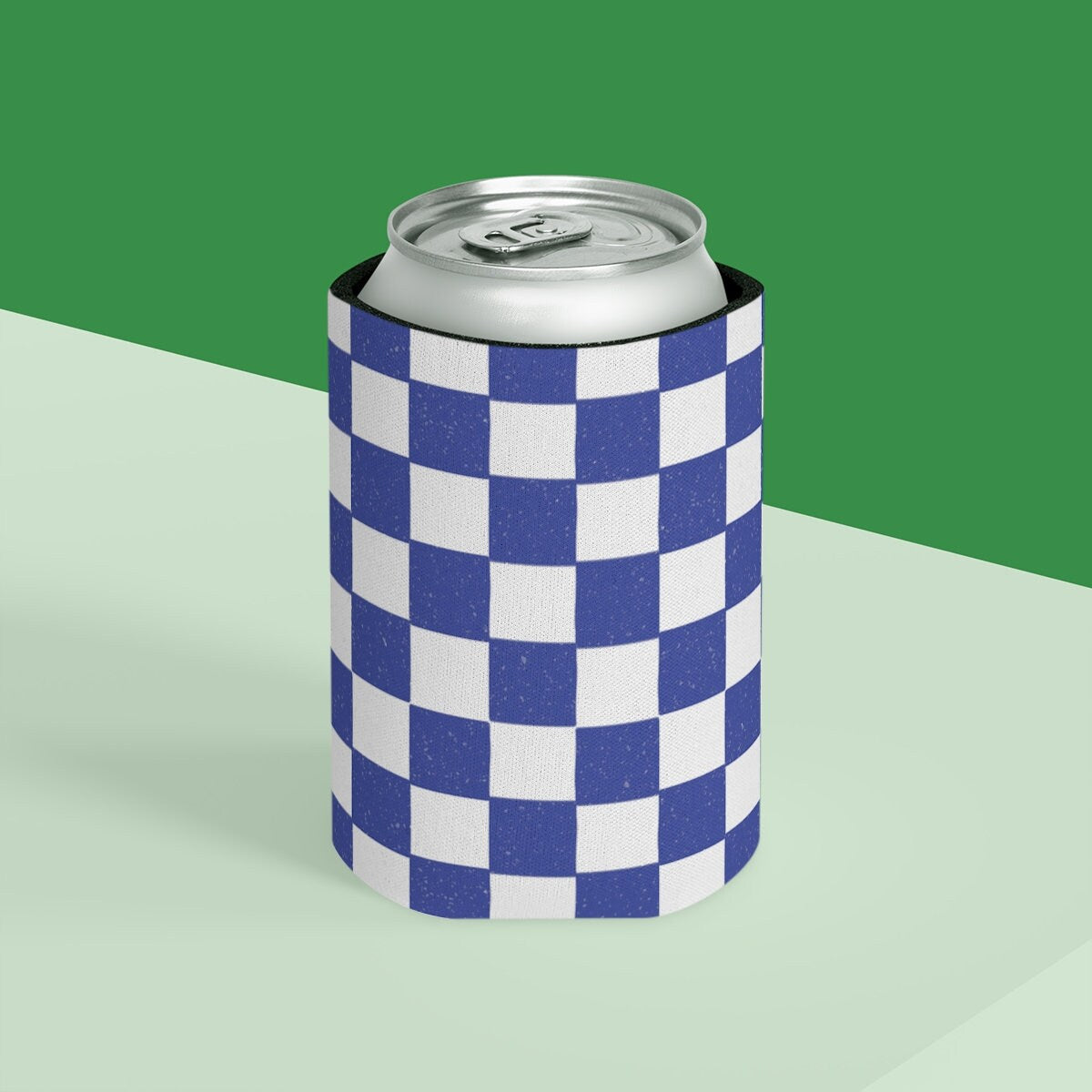 Kentucky Checkered Can Cooler