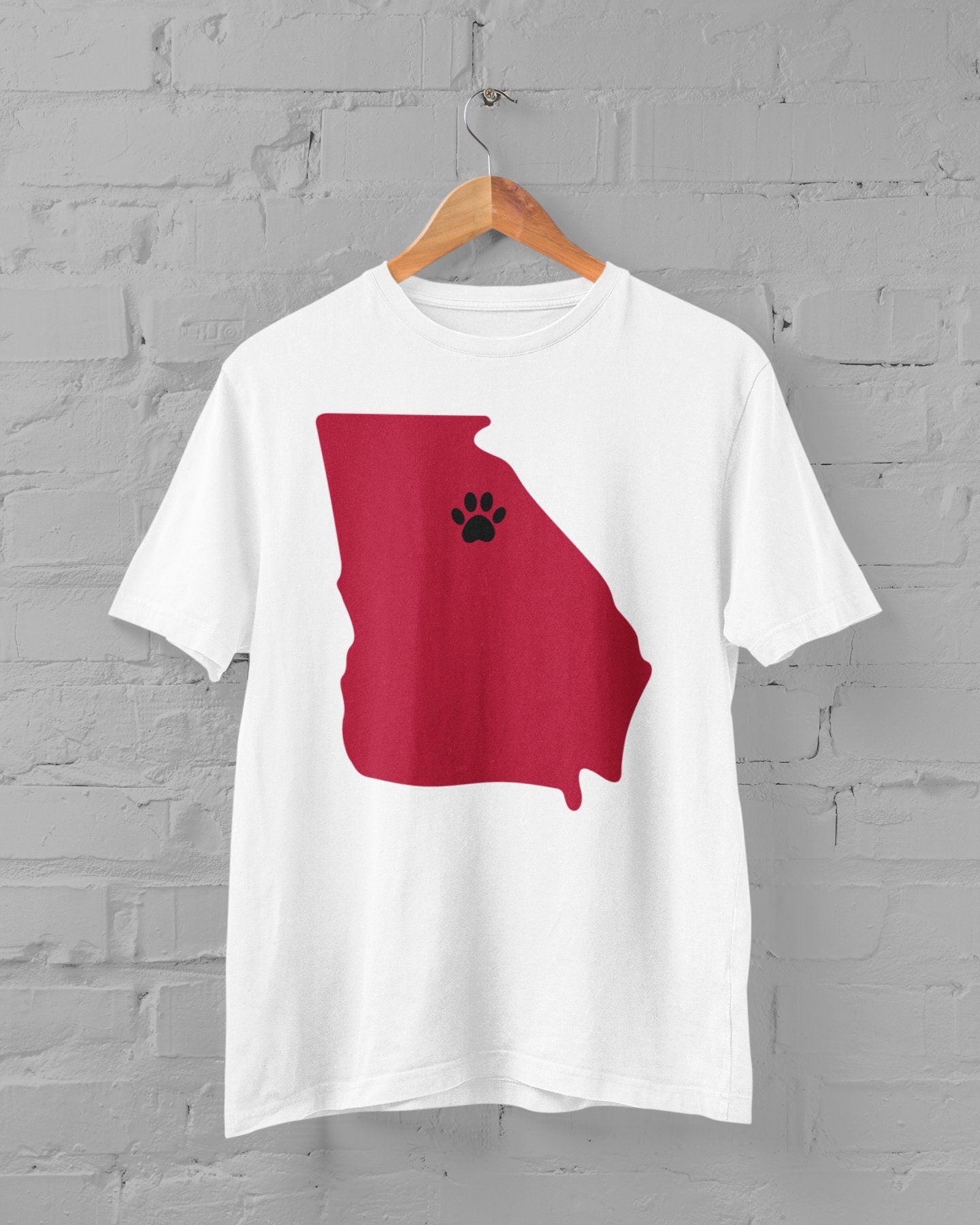 Athens Paw Print Tee