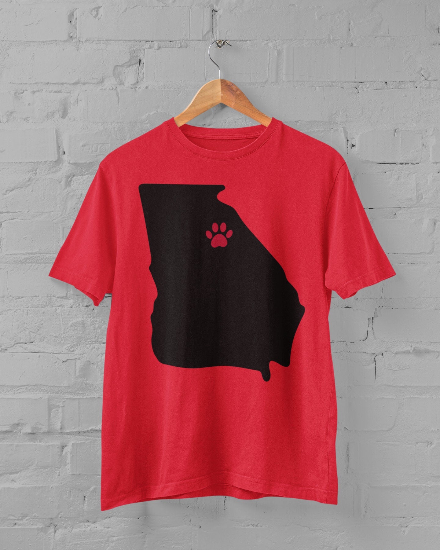 Athens Paw Print Tee