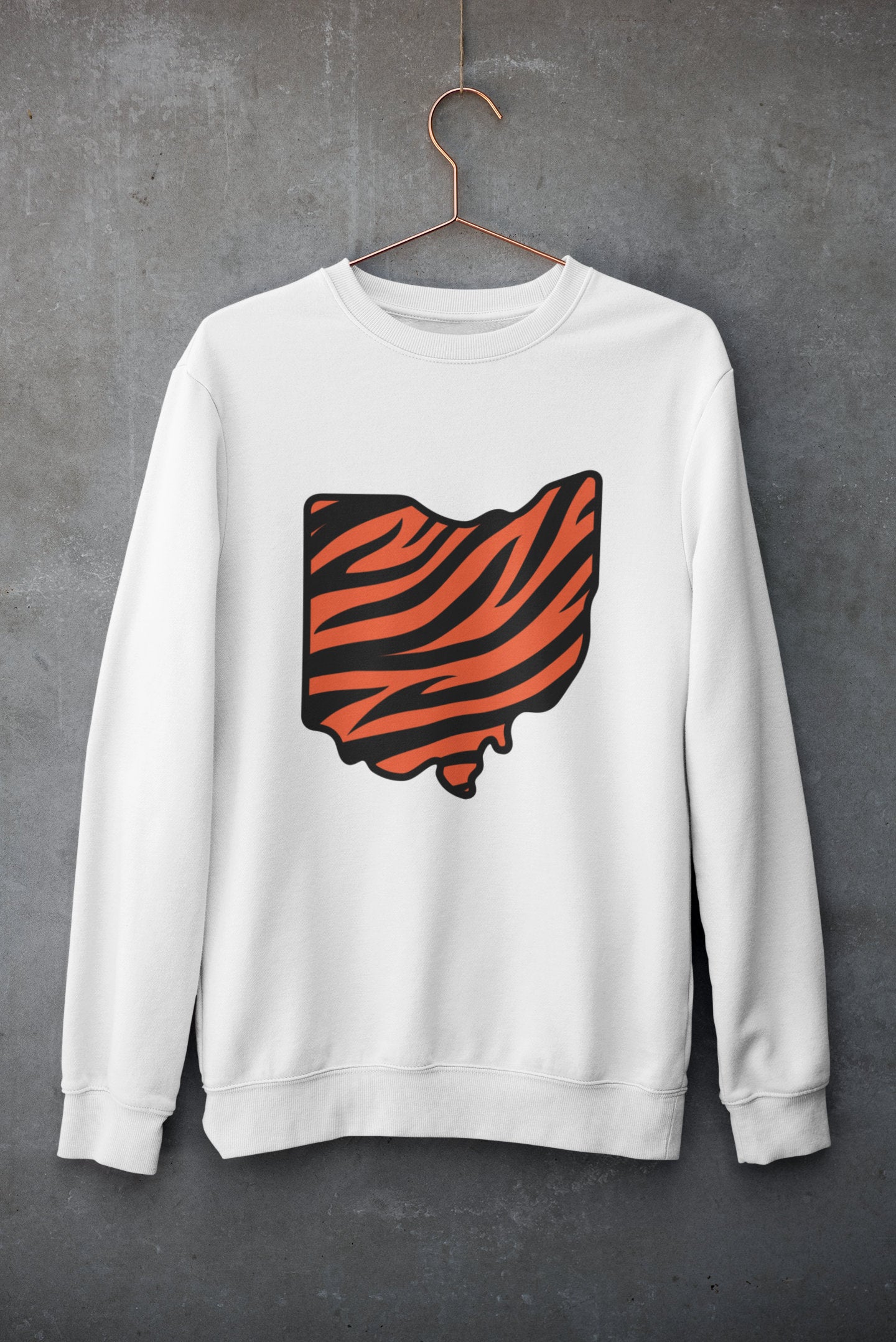 Ohio Tiger Stripe Sweatshirt