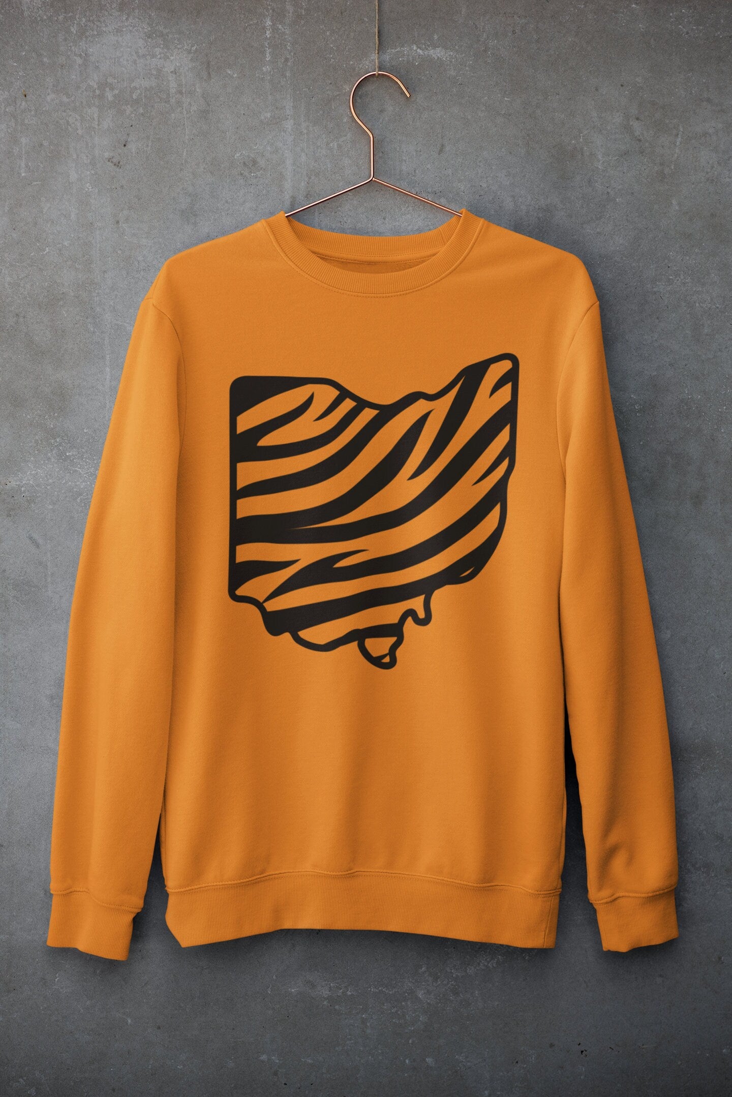 Ohio Tiger Stripe Sweatshirt