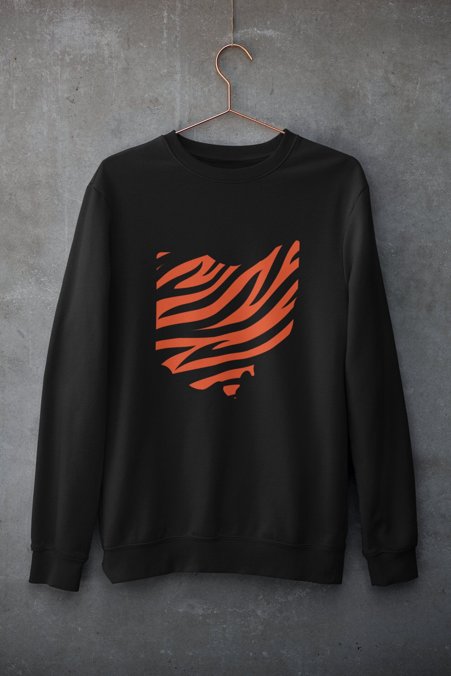 Ohio Tiger Stripe Sweatshirt