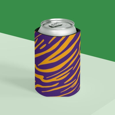 Tiger Stripe Can Cooler