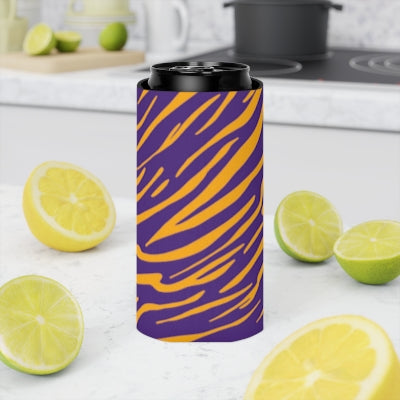 Tiger Stripe Can Cooler